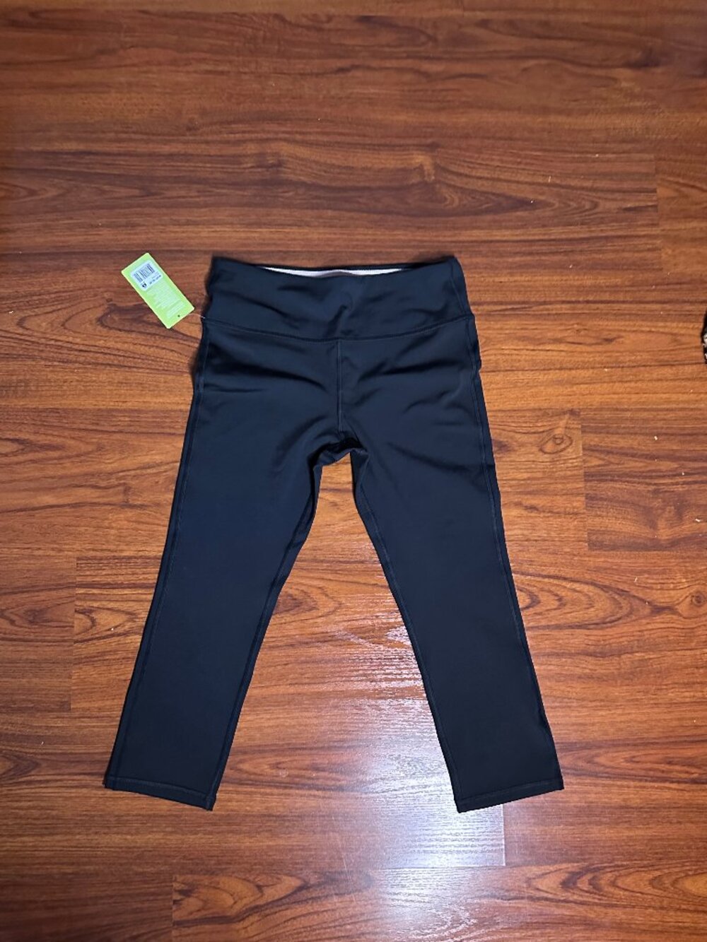 Marika Women's  Sport Solid Capri Legging in Black  M (8-10)
